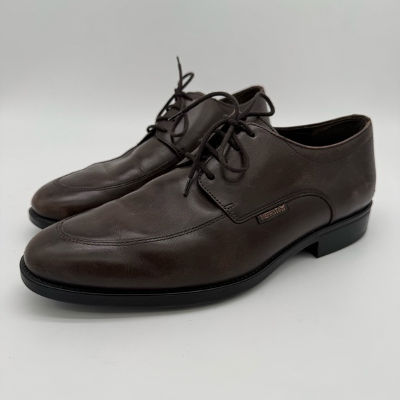 Mephisto Brown Leather Oxford Dress Shoe Size 11